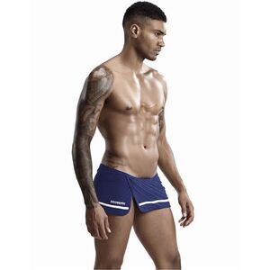 NWT Mens Seobean Sento Towel Swim Navy Blue Swimming Shorts 90508 - Sz XL